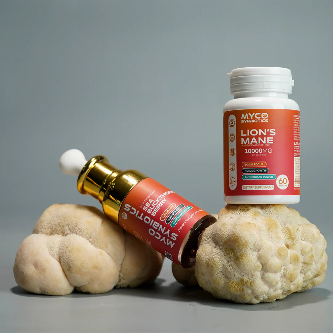 Lion’s Mane with Sea Buckthorn Mushroomy Pakistan