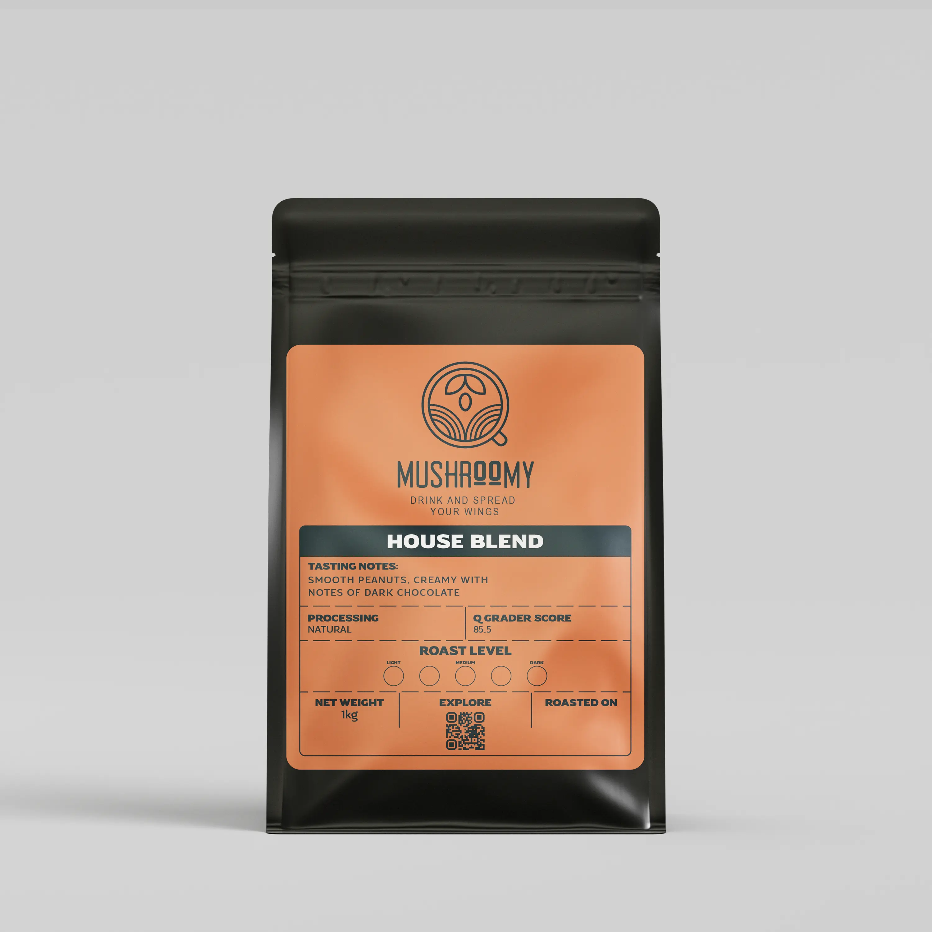 HOUSE BLEND – Premium Brazilian Arabica Coffee Mushroomy Pakistan