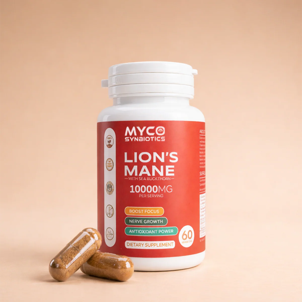 Lion’s Mane with Sea Buckthorn Mushroomy Pakistan