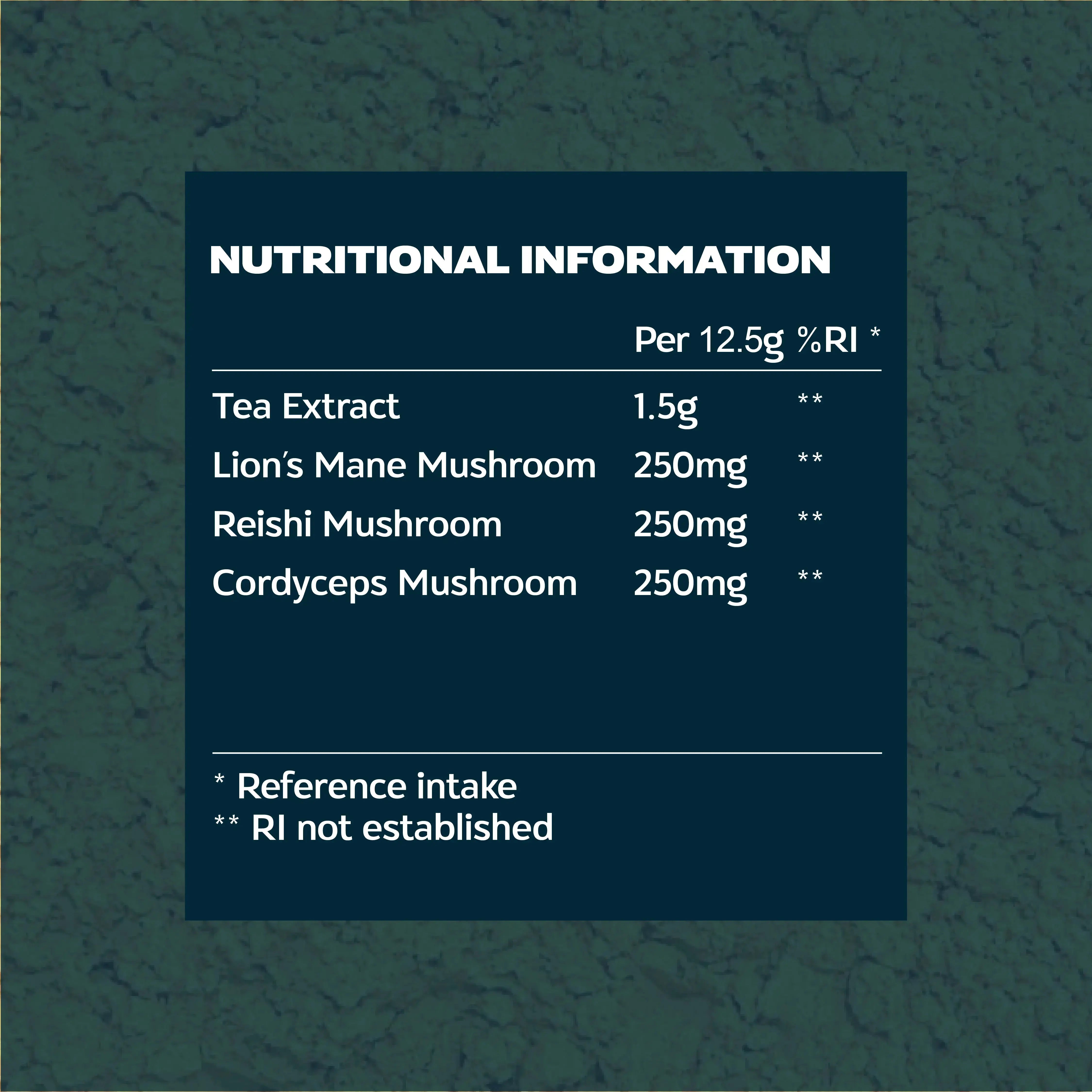 MOOD - Instant Adaptogen Lemon Tea for Calm, Focus & Hydration Mushroomy Pakistan