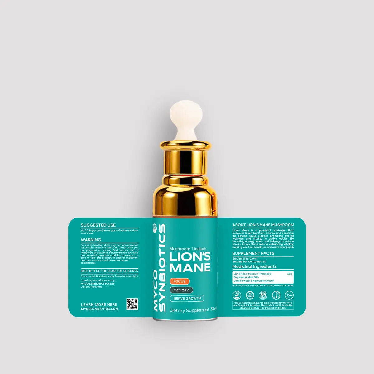 Lion's Mane Mushroom Extract Mushroomy Pakistan