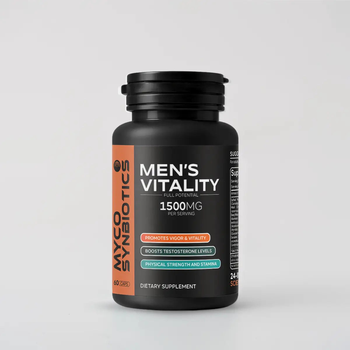 Men’s Vitality Capsules | Natural Energy, Performance & Stamina Booster Mushroomy Pakistan