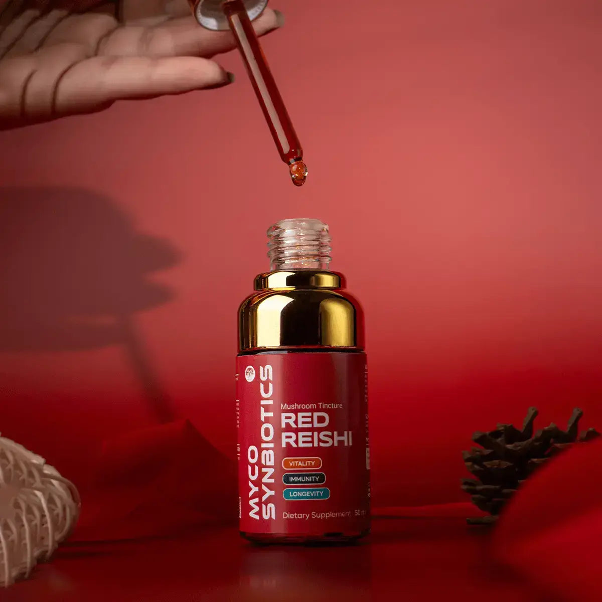 Red Reishi Mushroom Extract Mushroomy Pakistan